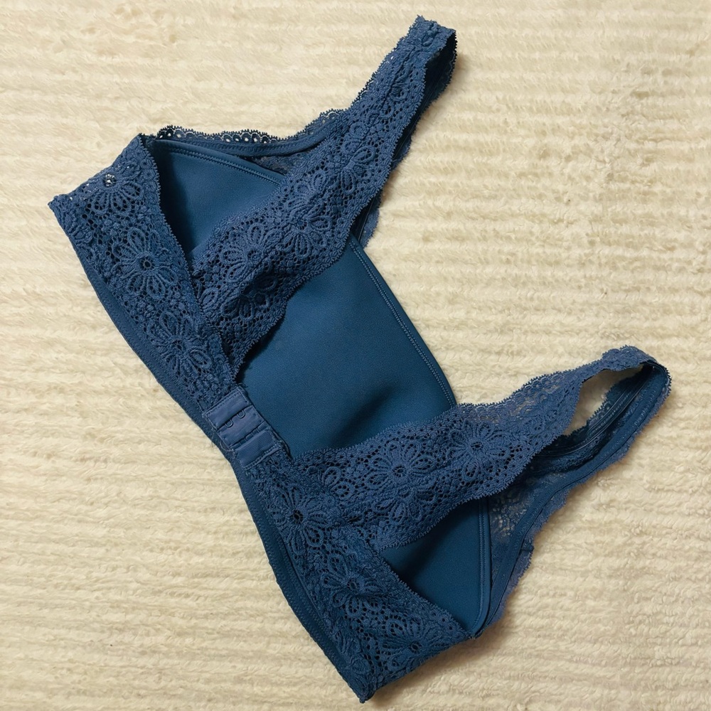 2 aerie Barlettes 1 Purple LG 1 Strapless Green XLG - Picture 5 of 9